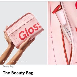 glossier beauty bag